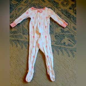 GUC The Beaufort Bonnet Company Noelle’s Night Night footed pajamas size 18-24